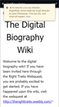Mobile Screenshot of digibio.wikispaces.com