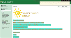 Desktop Screenshot of grade4bic2010.wikispaces.com