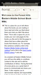 Mobile Screenshot of ems-books.wikispaces.com
