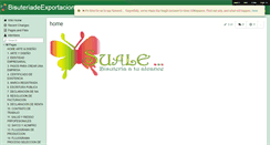 Desktop Screenshot of bisuteriadeexportacion.wikispaces.com