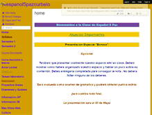 Tablet Screenshot of espanol5pazcurbelo.wikispaces.com