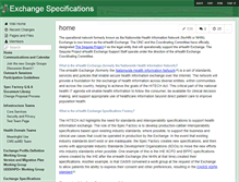 Tablet Screenshot of exchange-specifications.wikispaces.com