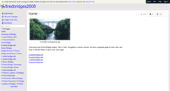 Desktop Screenshot of 8redbridges2008.wikispaces.com