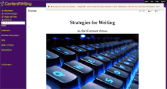 Desktop Screenshot of contentwriting.wikispaces.com