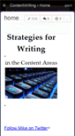 Mobile Screenshot of contentwriting.wikispaces.com
