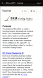 Mobile Screenshot of eku-wp.wikispaces.com