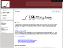 Tablet Screenshot of eku-wp.wikispaces.com
