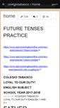 Mobile Screenshot of colegiotabasco.wikispaces.com