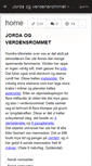Mobile Screenshot of jordaogverdensrommet.wikispaces.com