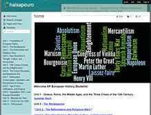 Tablet Screenshot of halsapeuro.wikispaces.com