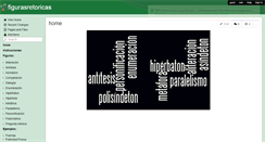 Desktop Screenshot of figurasretoricas.wikispaces.com