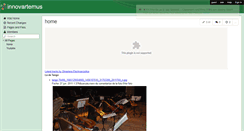 Desktop Screenshot of innovartemus.wikispaces.com