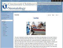 Tablet Screenshot of cincyneo.wikispaces.com
