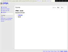 Tablet Screenshot of 3pba.wikispaces.com