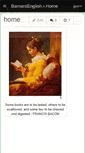 Mobile Screenshot of barnardenglish.wikispaces.com