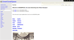 Desktop Screenshot of greekgodsspace.wikispaces.com