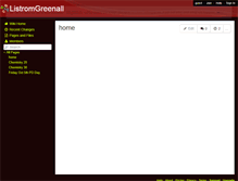 Tablet Screenshot of listromgreenall.wikispaces.com