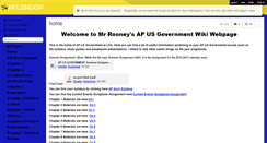 Desktop Screenshot of aplsngov.wikispaces.com