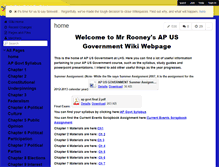 Tablet Screenshot of aplsngov.wikispaces.com