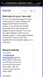 Mobile Screenshot of foblib.wikispaces.com