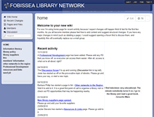 Tablet Screenshot of foblib.wikispaces.com