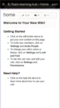 Mobile Screenshot of e-team-learning-hub.wikispaces.com