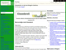 Tablet Screenshot of clasedereli.wikispaces.com