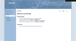Desktop Screenshot of joylight.wikispaces.com