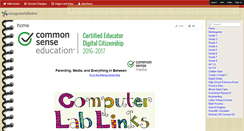 Desktop Screenshot of computerlabsites.wikispaces.com