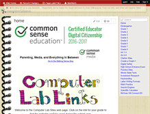 Tablet Screenshot of computerlabsites.wikispaces.com