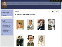 Tablet Screenshot of bpeterso.wikispaces.com