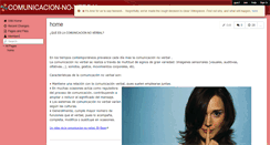 Desktop Screenshot of comunicacion-no-verbal.wikispaces.com