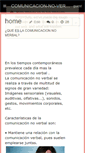Mobile Screenshot of comunicacion-no-verbal.wikispaces.com