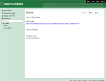 Tablet Screenshot of eschooldata.wikispaces.com