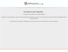 Tablet Screenshot of micronecrotizingfasciitis.wikispaces.com