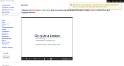 Desktop Screenshot of googlizealesson.wikispaces.com