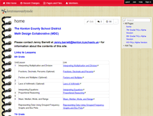 Tablet Screenshot of kentoncountymdc.wikispaces.com