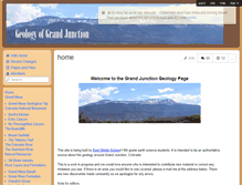 Tablet Screenshot of grandjunctiongeology.wikispaces.com