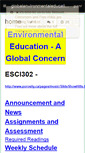 Mobile Screenshot of globalenvironmentaleducation.wikispaces.com