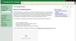 Desktop Screenshot of cordovascience7.wikispaces.com