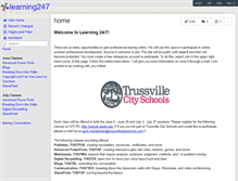 Tablet Screenshot of learning247.wikispaces.com