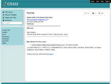 Tablet Screenshot of cs322.wikispaces.com