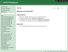 Tablet Screenshot of jwssyearbook.wikispaces.com