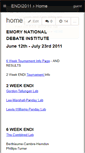 Mobile Screenshot of endi2011.wikispaces.com