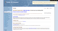 Desktop Screenshot of foods30campbell.wikispaces.com
