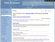 Tablet Screenshot of foods30campbell.wikispaces.com