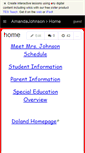 Mobile Screenshot of amandajohnson.wikispaces.com