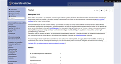 Desktop Screenshot of gaarslevskole.wikispaces.com