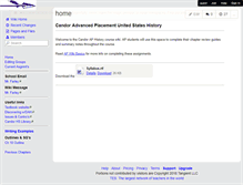 Tablet Screenshot of candorap.wikispaces.com