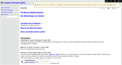 Desktop Screenshot of maerchenprojekt.wikispaces.com